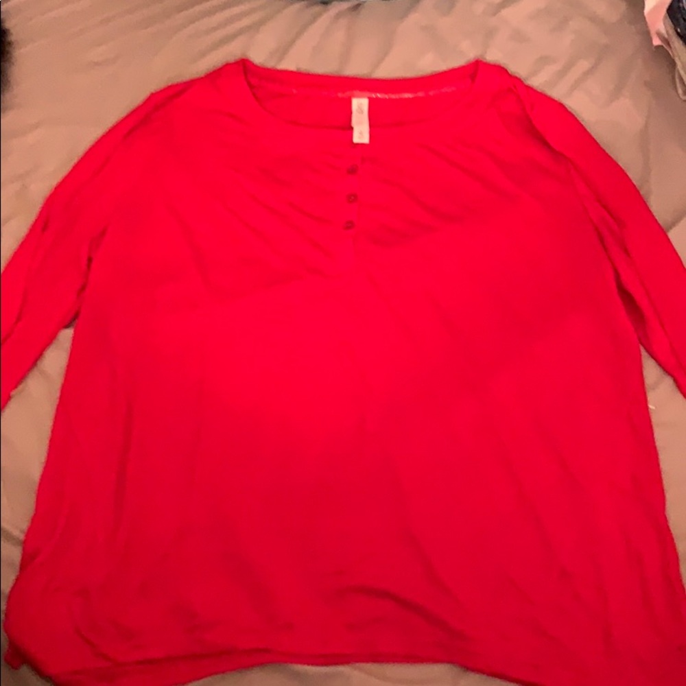 Red Long-sleeve T-Shirt